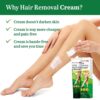 Hair Removal Cream for Women and Men - Leg & Pubic & Bikini Hair Removal Premium Depilatory Cream - Image 6